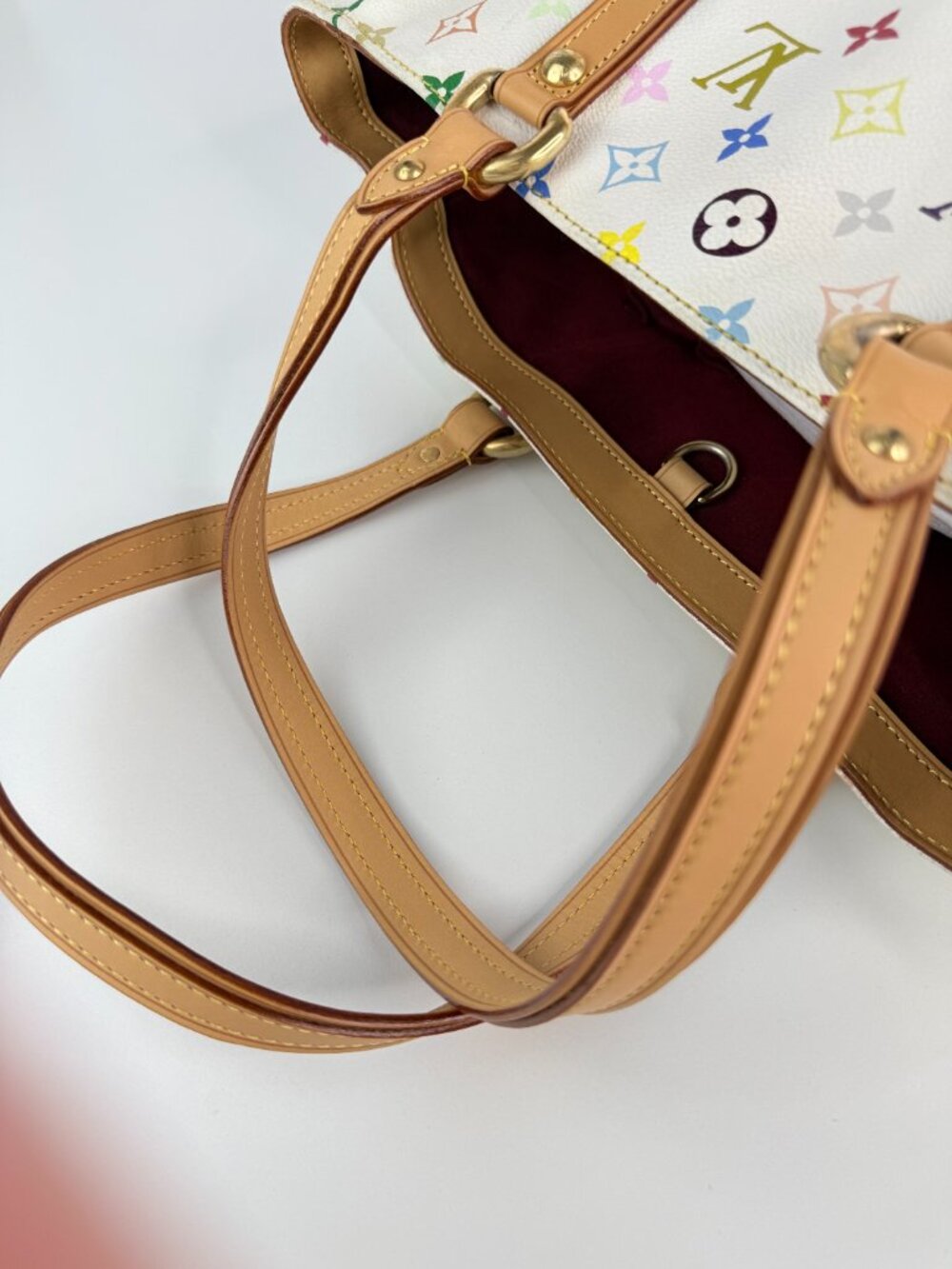 louis vuitton cabas piano handbag monogram multicolor - Picture 8 of 15